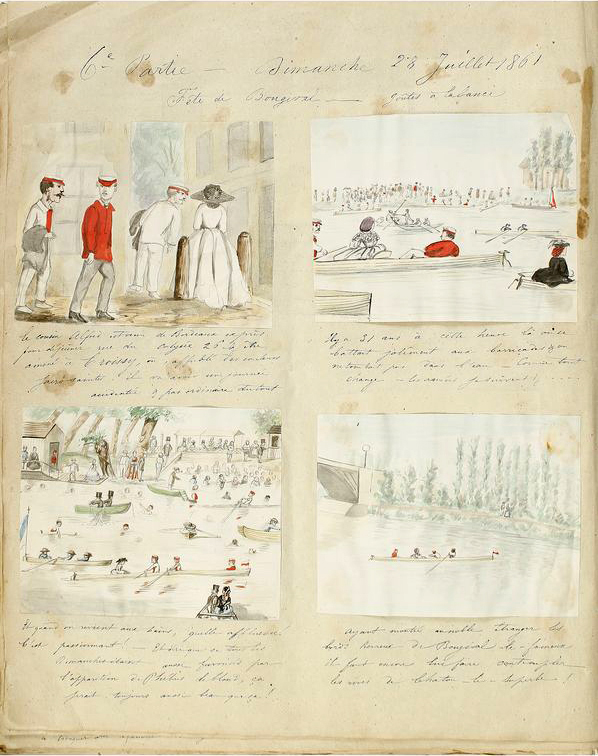 Souvenirs de canotage (1859-1861)